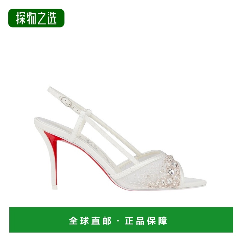 香港直邮Christian Louboutin Miss Z 闪亮凉鞋 1250626_