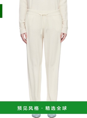 香港直邮LISA YANG 女士休闲裤 202097CREAM SS2026 白色 针织羊