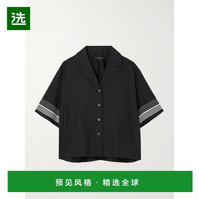 香港直邮JOSEPH 约瑟夫 女士 Leopold 刺绣棉混纺衫 JP0017500010