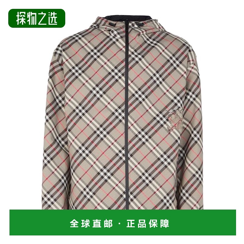 香港直邮Burberry 格纹双面夹克 BURJA5SV博柏利