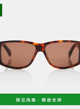 1h可退 香港直邮Celine 思琳 女士 矩形太阳眼镜 brown棕色 舒适