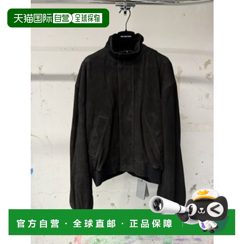 香港直邮Balenciaga 拉链皮夹克 850014TTS08