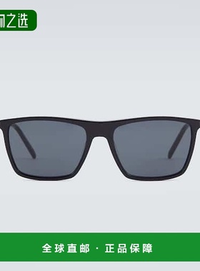 1h可退 香港直邮Saint Laurent 圣罗兰 男士 SL 668 方框太阳眼镜