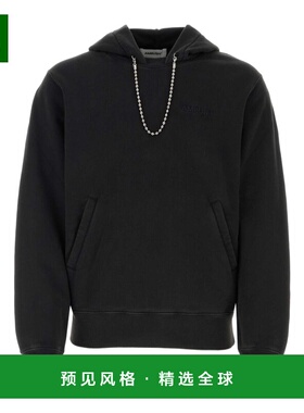 香港直邮AMBUSH 男士卫衣 BMBB001S24FLE0011010 AW2024 黑色