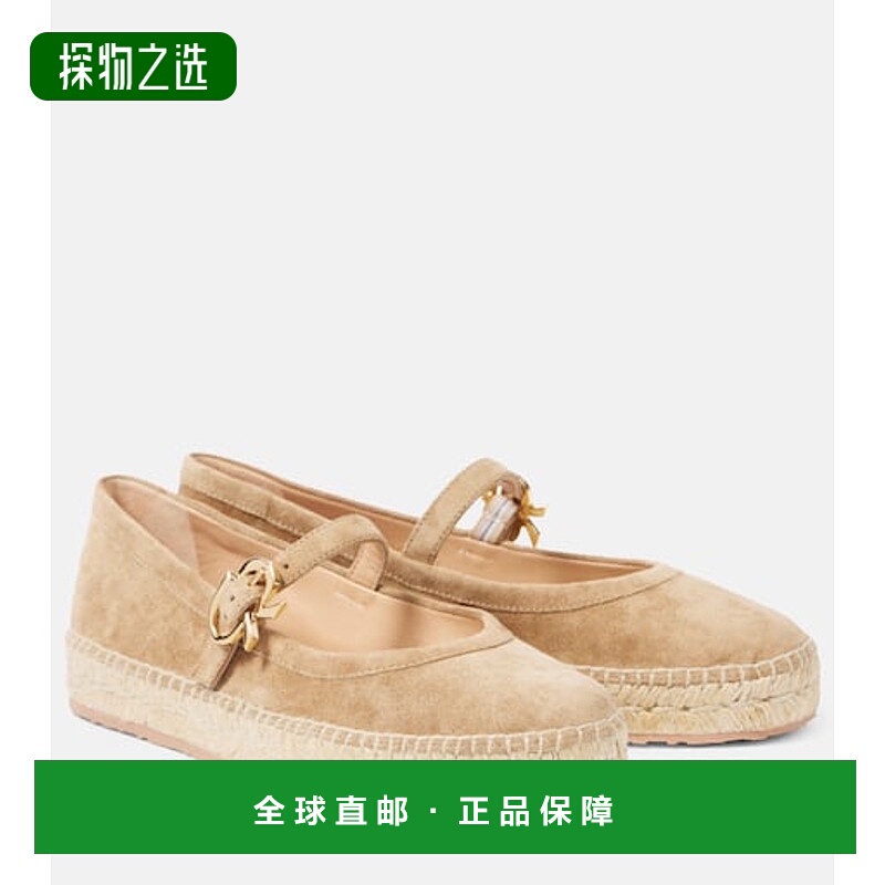 1h可退 香港直邮Gianvito Rossi 吉安维托·罗西 女士 Elda 绒面