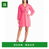 美国直邮 连衣裙长袖 nicole 1h可退 miller 女士 镂空时尚 高端