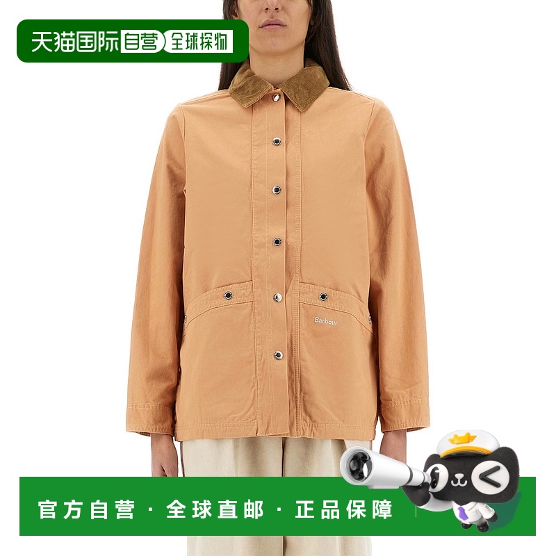 1h可退 香港直邮Barbour 巴伯尔 女士 长袖休闲夹克 LCA0348LCAB