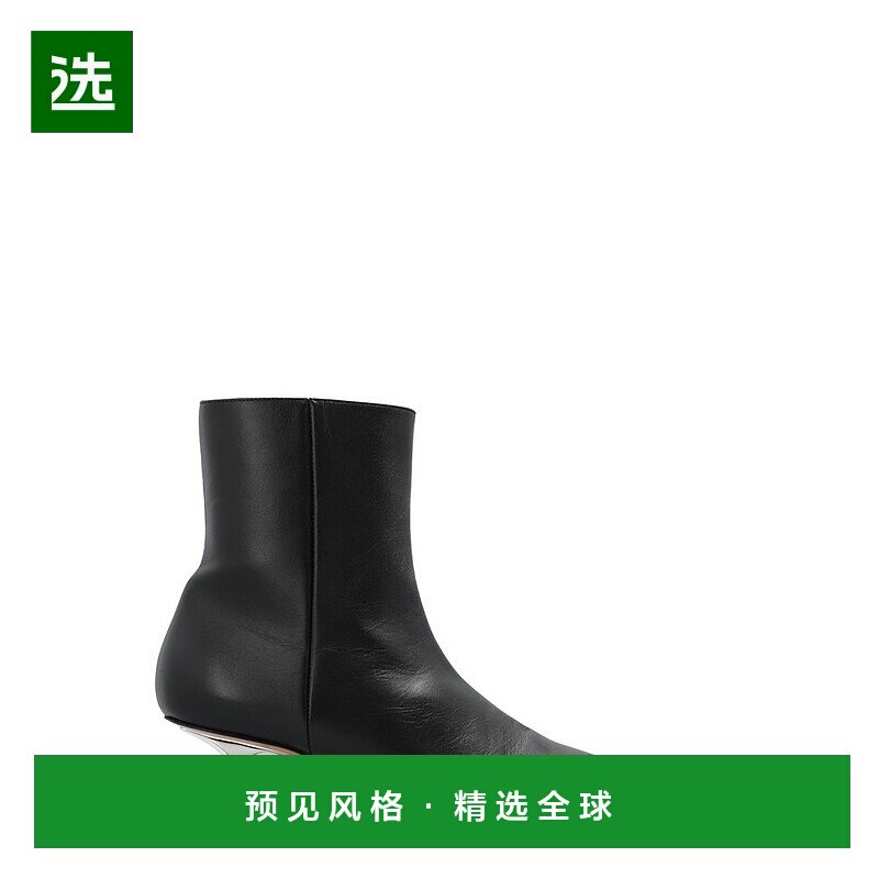 1h可退 香港直邮Marni 玛尼 女士 方头短筒靴 TCMS009904P4545