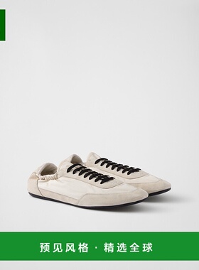 欧洲直邮PRADA (2025) Collapse 弹性运动鞋，采用 Re-Nylon 和绒