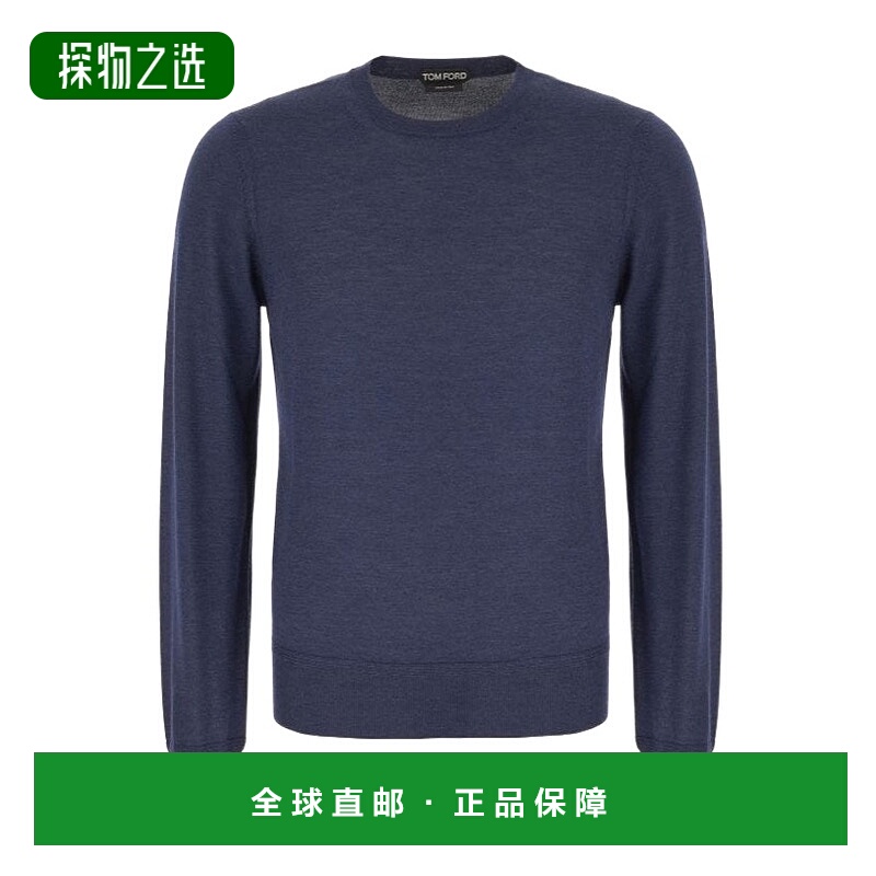 香港直邮Tom Ford 羊毛丝混纺针织衫 KCL005YMK005S23汤姆福特