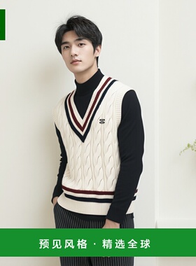 香港直邮1h可退 Celine 思琳 男士 无袖毛衣背心 RY0BMD062羊绒