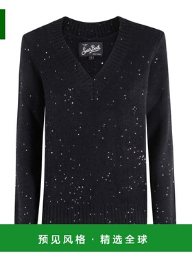 香港直邮MC2 Saint Barth 女士针织衫 ELARAPAILLETTES09700BLACK