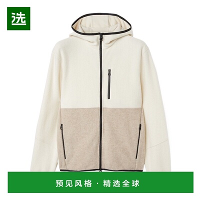 香港直邮Loro Piana 连帽长袖羊绒休闲夹克 FAN8425外套