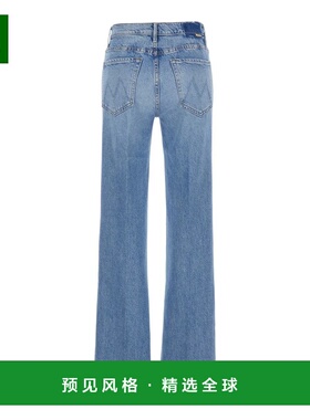 香港直邮MOTHER 女士牛仔裤 100051296NLG AW2024 蓝色 The Kick