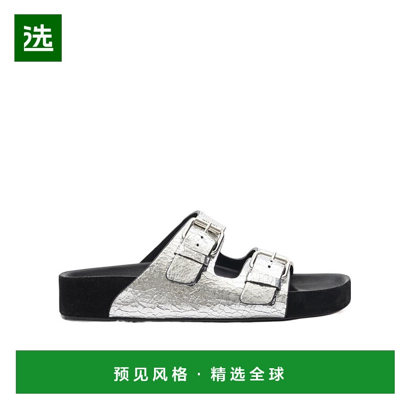 香港直邮Isabel Marant 圆头平底凉鞋 SD0118FAB2B09S