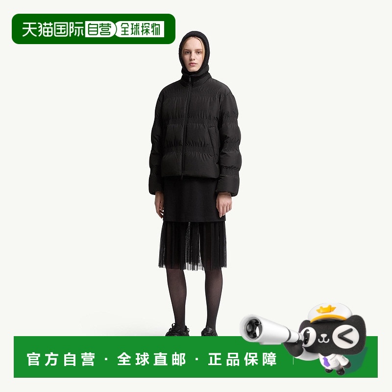 自营欧洲直邮Moncler/盟可睐 Ravignan 短款褶皱绗缝羽绒夹克