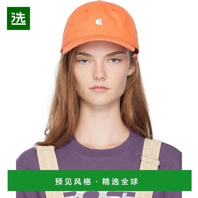 香港直邮CARHARTT WIP 女士 橙色 Madison Logo 棒球帽 I02375032