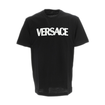 香港直邮Versace 圆领短袖T恤 10093211A06781范思哲