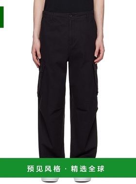 1h可退 香港直邮CARHARTT WIP 男士 黑色 Unit 工装裤 I034562