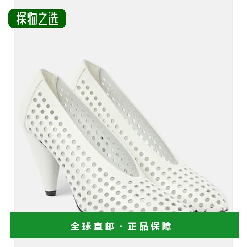 香港直邮Proenza Schouler 普罗恩萨·施罗 女士 穿孔圆锥皮质浅