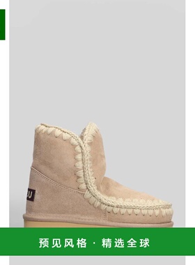 香港直邮MOU 女士雪地靴 431091FW101001A AW2025 米白色 Mou Esk