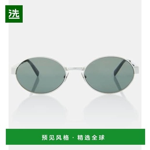 女士 圣罗兰 692 0011 香港直邮Saint 椭圆形太阳眼镜 Laurent