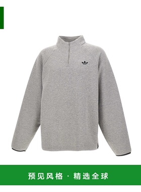 1h可退 香港直邮adidas 阿迪达斯 男士 灰色毛线衫 JX1508GREY