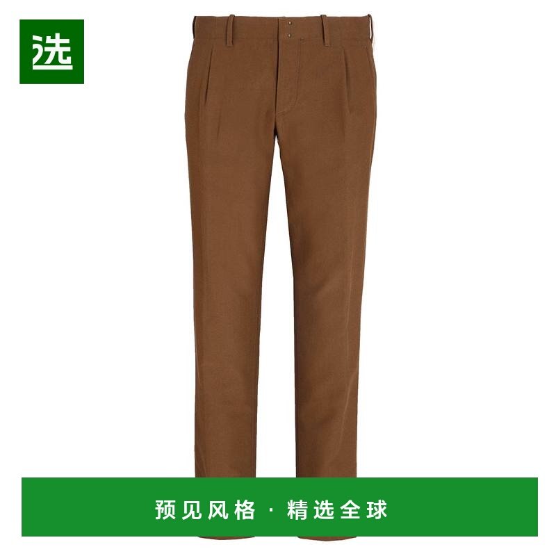 1h可退 香港直邮Incotex 男士 休闲长裤 brown棕色 舒适时尚,男装,休闲裤,淘宝优惠券,粉丝福利购,淘宝优惠卷