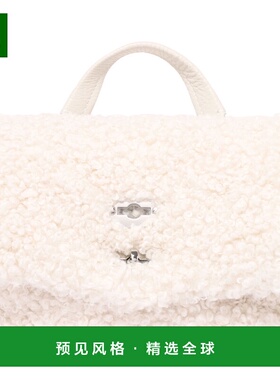 1h可退 香港直邮Zanellato 女士 MERINOS BAGS 白色手提包 068590