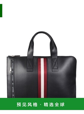 香港直邮BALLY 男士斜挎包 59750522352F010 CO 黑色 HENRI BUSIN