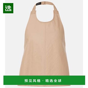 1h可退 香港直邮wardrobenyc 女士 挂脖棉混纺斜纹布上衣