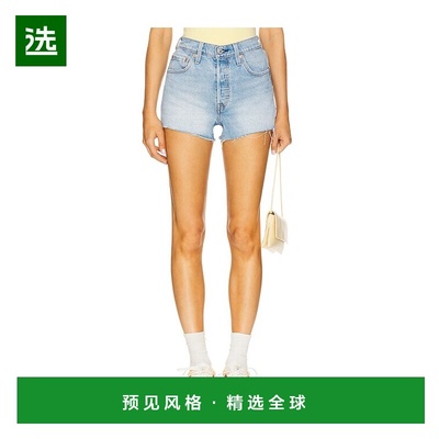 1h可退 香港直邮Levi'S 李维斯 女士 501 经典短裤 56327新款