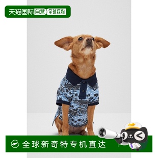 欧洲直邮HUGO BOSS雨果BOSS BLACK 狗狗棕榈印花棉质Polo衫