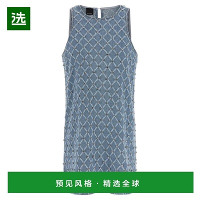香港直邮PINKO 女士连衣裙 106245A32NPJE SS2026 浅蓝色 AMORINO
