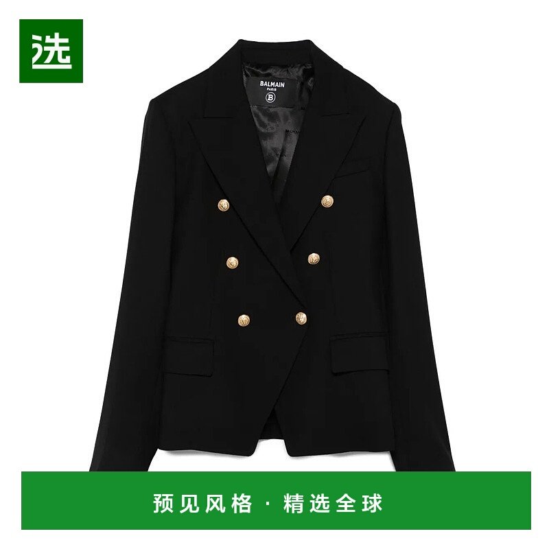 香港直邮Balmain 双排扣西装夹克 BX2A04I0196