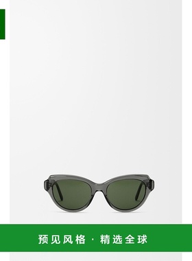 1h可退 欧洲直邮Loewe罗意威 女士灰色醋酸纤维猫眼款太阳镜