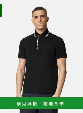 香港直邮Versace BAROCCO 短袖Polo衫 10158081A11072范思哲