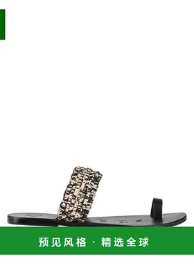 1h可退 香港直邮manebi 女士 人字拖 black黑色 舒适时尚