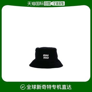 Miu 香港直邮Miu 5HC196068 99新未使用 logo渔夫帽子