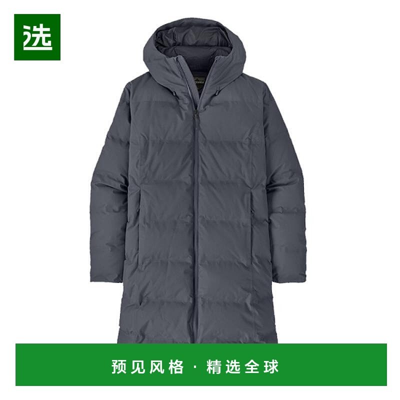 欧洲直邮PATAGONIA JACKSON Glacier 灰黑色防水科技面料女士