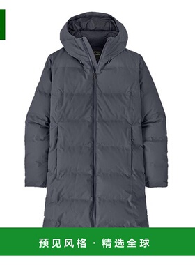 欧洲直邮PATAGONIA JACKSON Glacier 灰黑色防水科技面料女士