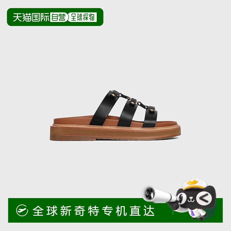 1h可退 欧洲直邮CELINE/思琳 CELINE - 小牛皮 TIPPI 拖鞋