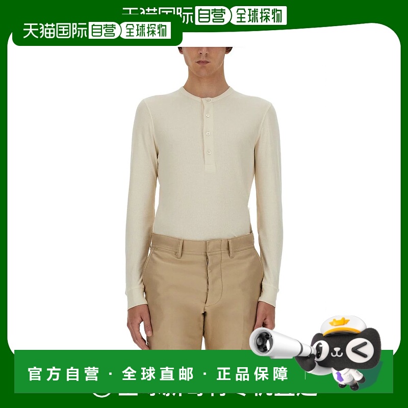 1h可退 欧洲直邮TOM FORD 男士T恤JHL005JMT003F23AW004