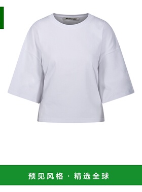 香港直邮DARKPARK 女士T恤 WJE08JSW070001 SS2025 白色 短款垂坠