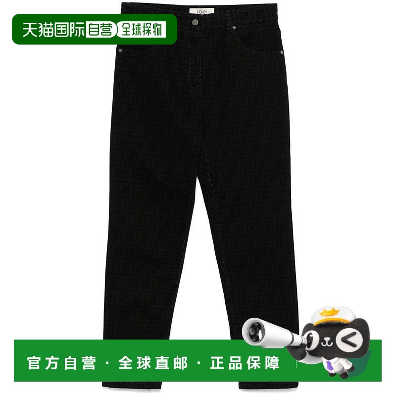 1h可退 欧洲直邮FENDI 女士牛仔裤FLP851AT1BF0GME