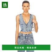 香港直邮retrofete 女士 Jordi 1h可退 牛仔背心 RS2510720