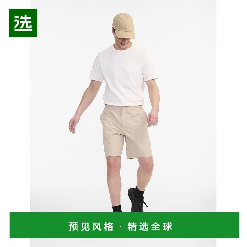 欧洲直邮AIGLE艾高 松紧腰木匠短裤男装休闲裤