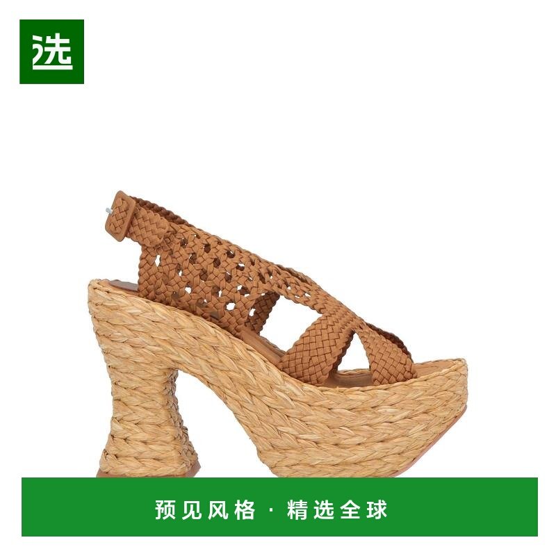 1h可退 香港直邮Paloma BarcelÓ 女士 帆布面凉鞋 brown棕色 舒适,女鞋,休闲凉鞋,淘宝优惠券,粉丝福利购,淘宝优惠卷