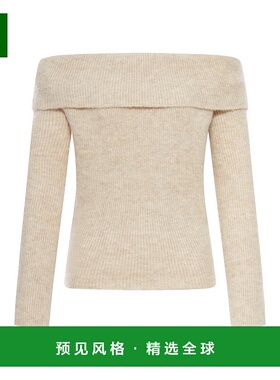 香港直邮Rick Owens 长袖针织衫 RO02E4675KWP露肩