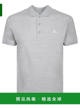 香港直邮BURBERRY 男士POLO衫 8099168A2142 AW2025 灰色 EDDIE E